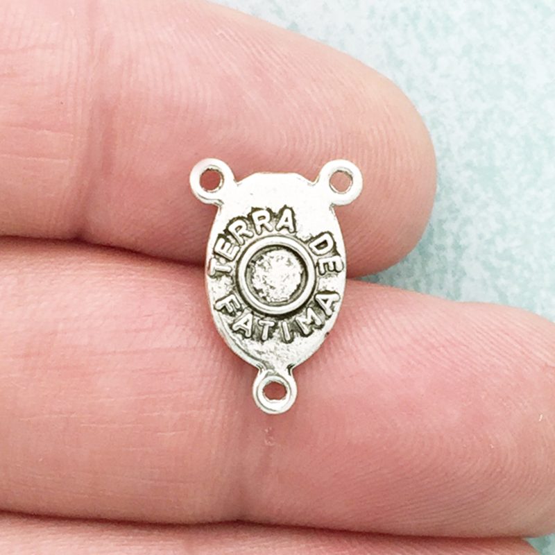 BULK 40 Our Lady of Fatima Rosary Center by TIJC SP1568B - Image 3
