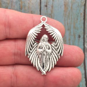 praying angel charm
