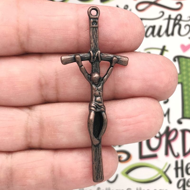 Papal Crucifix Cross Pendant
