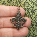 Fleur De Lis Charm Pendant