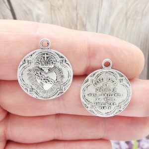 Sacred Heart Charms Bulk