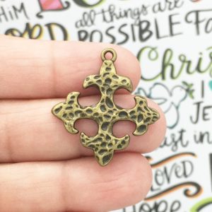 Gothic Cross Charms Bulk