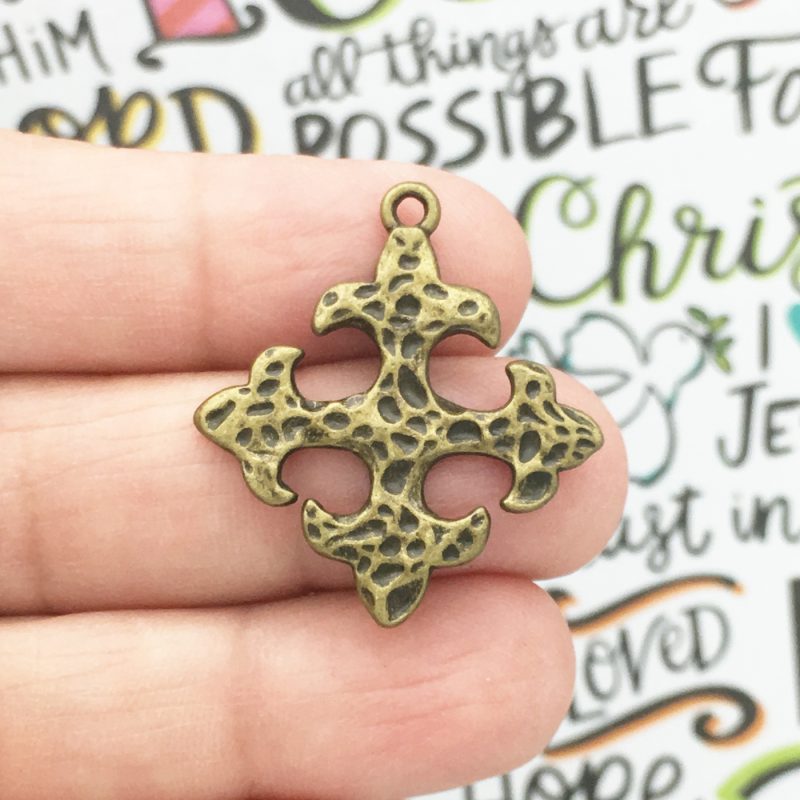 Gothic Cross Charms Bulk