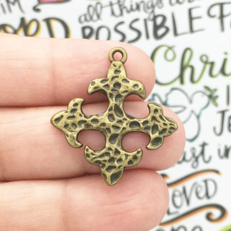 Gothic Cross Charm