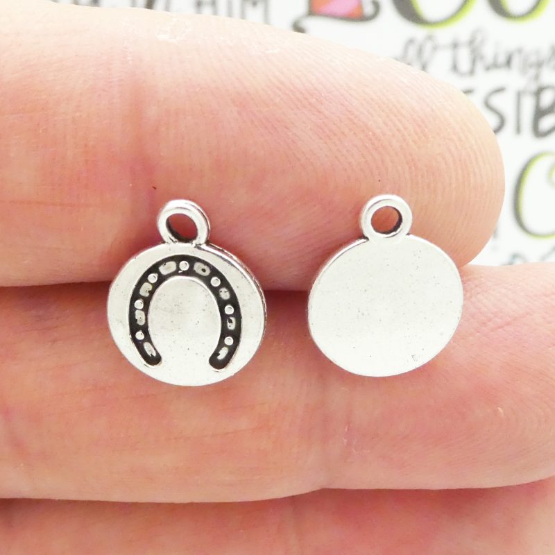 small horseshoe charm