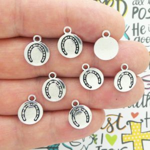 horseshoe charms bulk