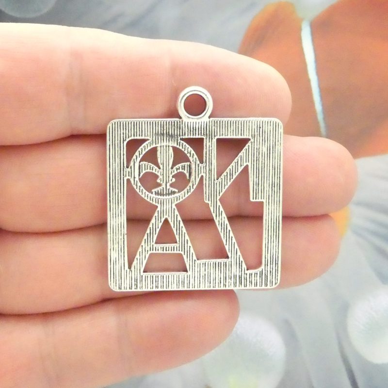 2 Silver New Orleans Charm Pendant by TIJC SP1605 - Image 4