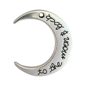 to the moon and back charm