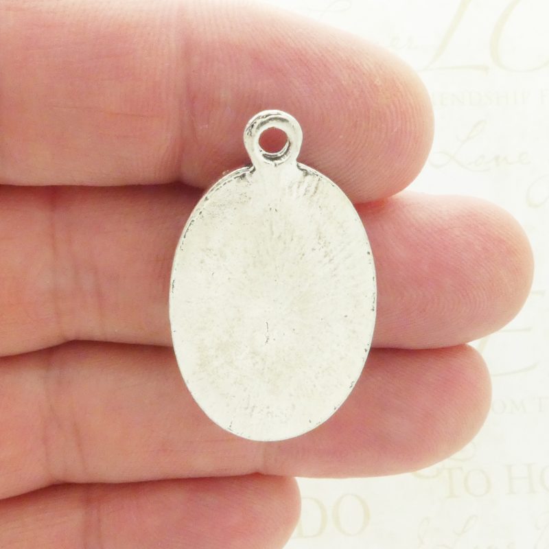 1 Blessed Virgin Mary Medals Wholesale 37x22mm by TIJC SP1635 - Image 5