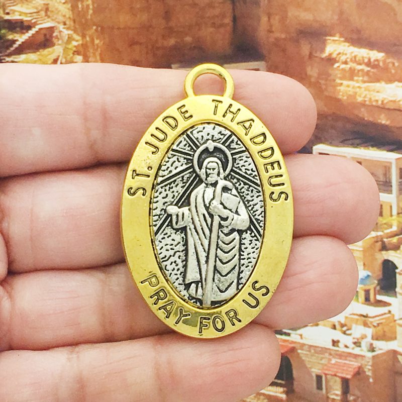 1 St Jude Medal Charm by TIJC SP1638