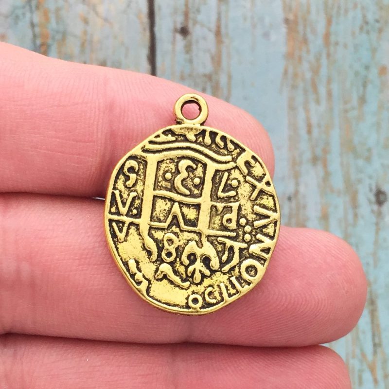 Spanish coin pendants wholesale