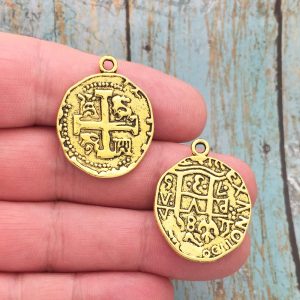 Spanish coin pendants bulk