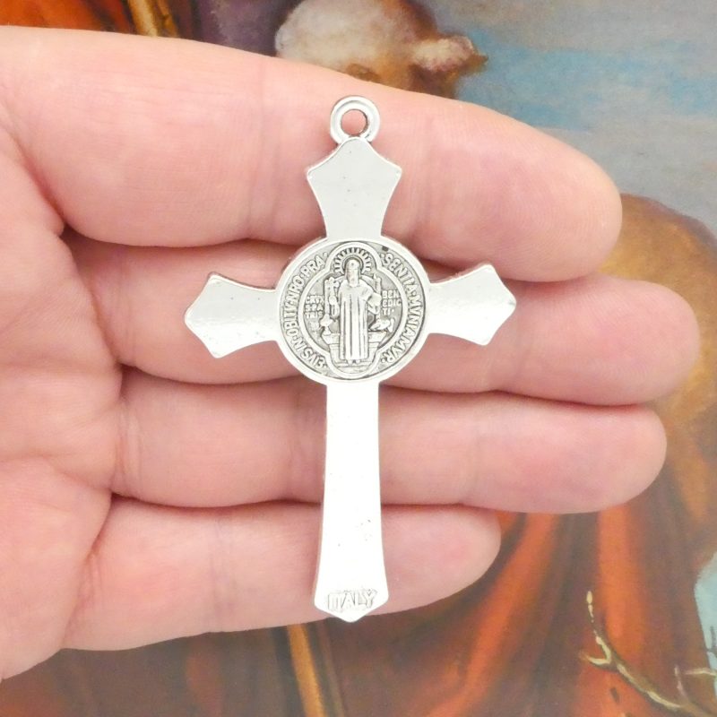 St Benedict Crucifix Cross Pendant
