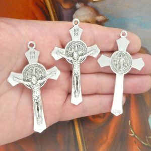 St Benedict Crucifix Pendants Bulk
