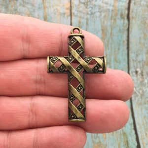 bronze cross pendants bulk