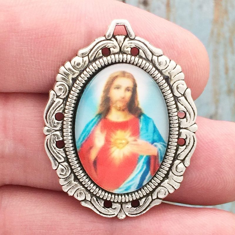 Sacred Heart of Jesus Pendants Bulk