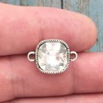Crystal Charm Connector