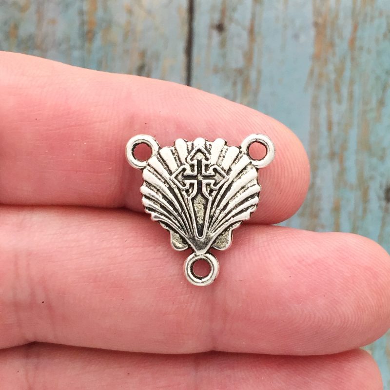 BULK 30 Silver Rosary Parts by TIJC SP1714B - Image 3