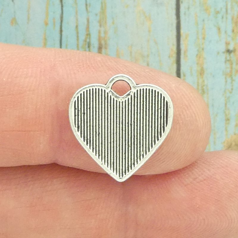 BULK 50 I Love GOD Charm Silver by TIJC SP1732B - Image 4