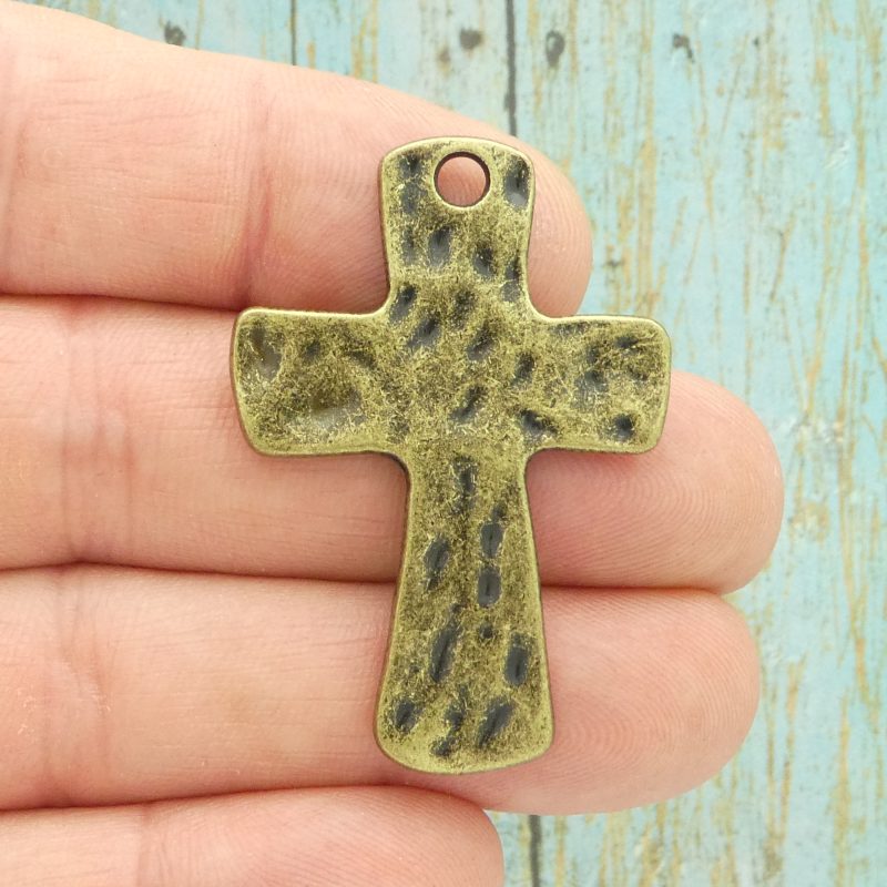 cross charms bulk