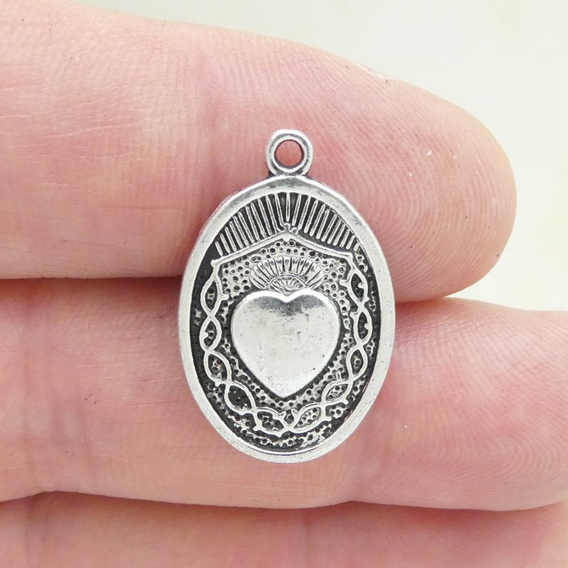 Bulk 16 Infant of Prague Charm Silver by TIJC SP1765B - Image 4