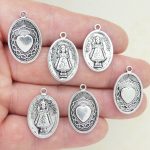 Bulk 16 Infant of Prague Charm Silver by TIJC SP1765B