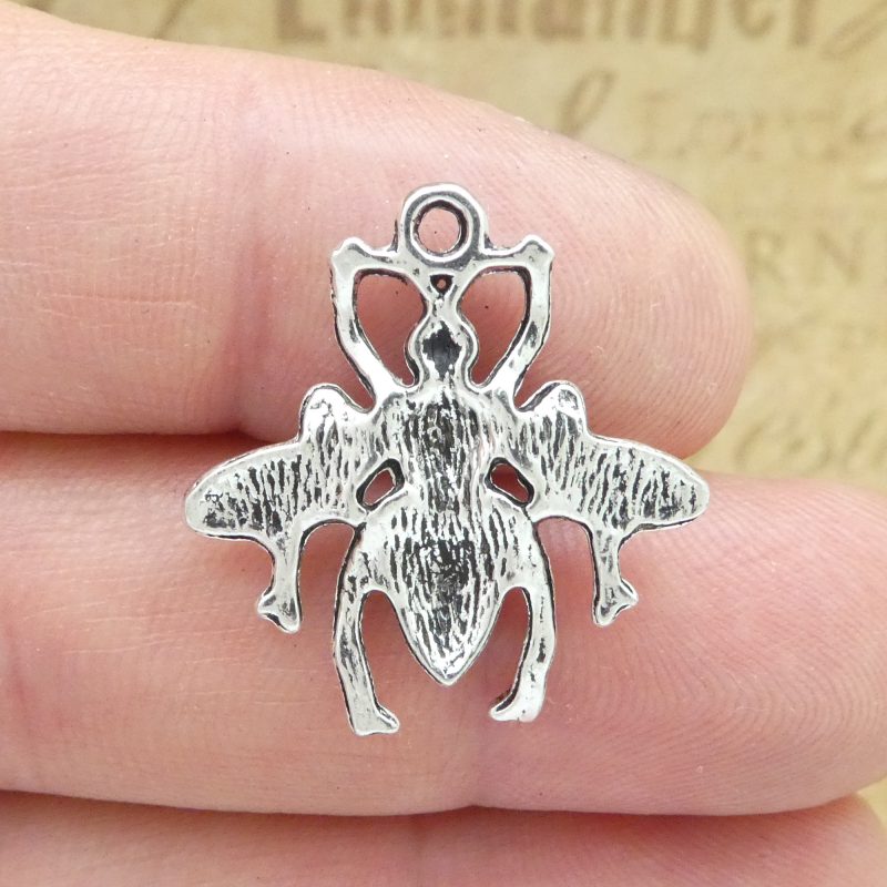 5 Honey Bee Charm Silver by TIJC SP1800 - Image 4
