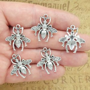 Honey Bee Charms for Bracelets