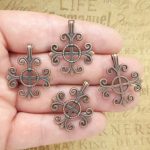 Gothic Cross Charms Bulk