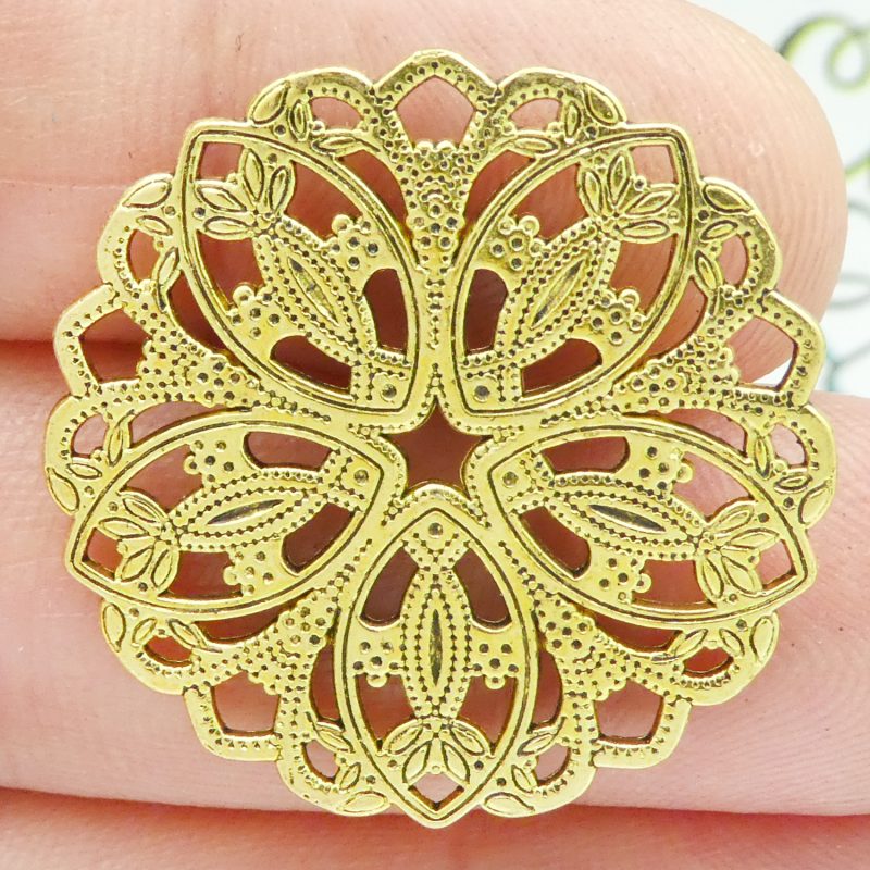 Round Ornate Charm