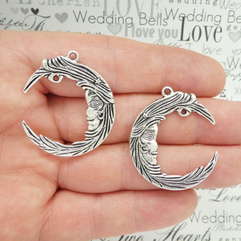 Crescent Moon Pendants Bulk