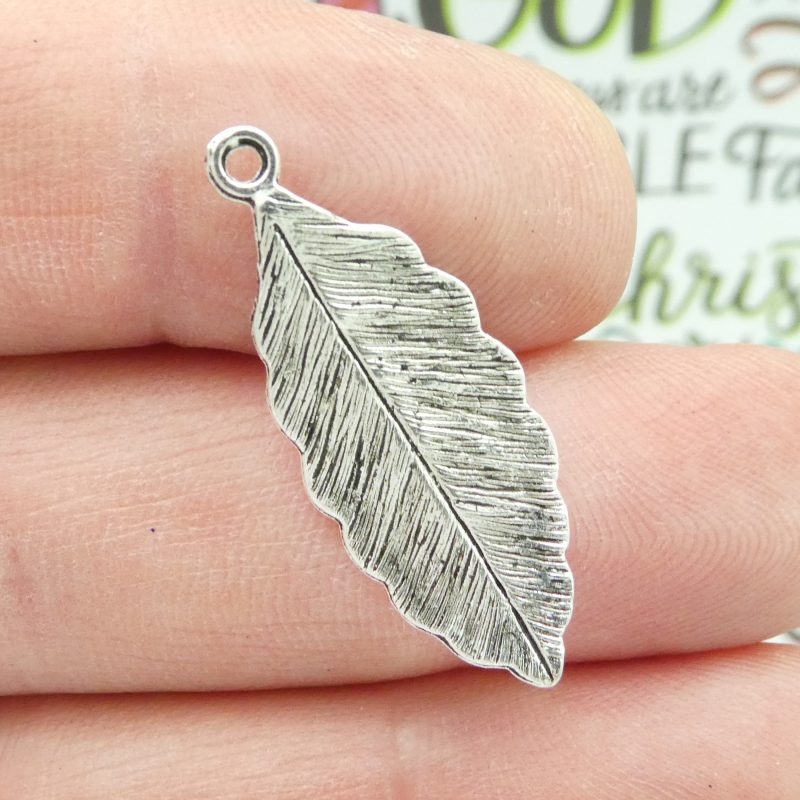 feather charms for bracelets