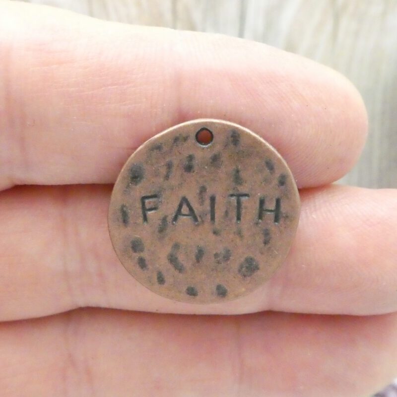 Faith Charms for Jewelry Making