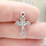 crucifix charms bulk