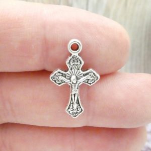 crucifix charms bulk