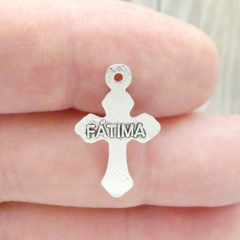 Fatima crucifix charm