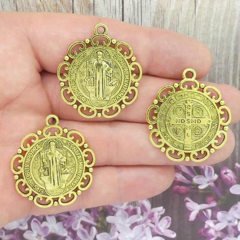Saint Benedict Charm