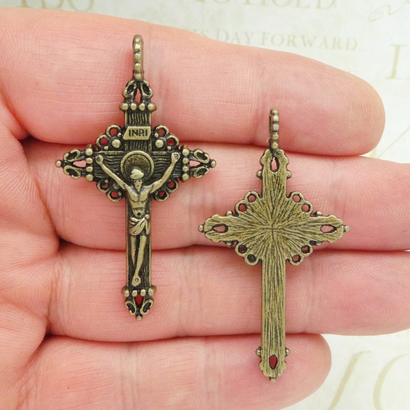 bronze crucifix pendant wholesale