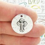 Hammered Cross Pendant