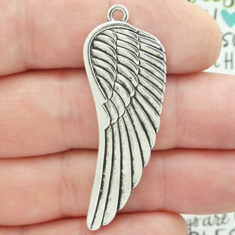 Angel Wing Pendants for Jewelry Making