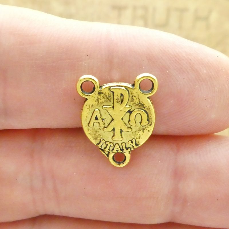 Chi Rho Rosary Centerpiece