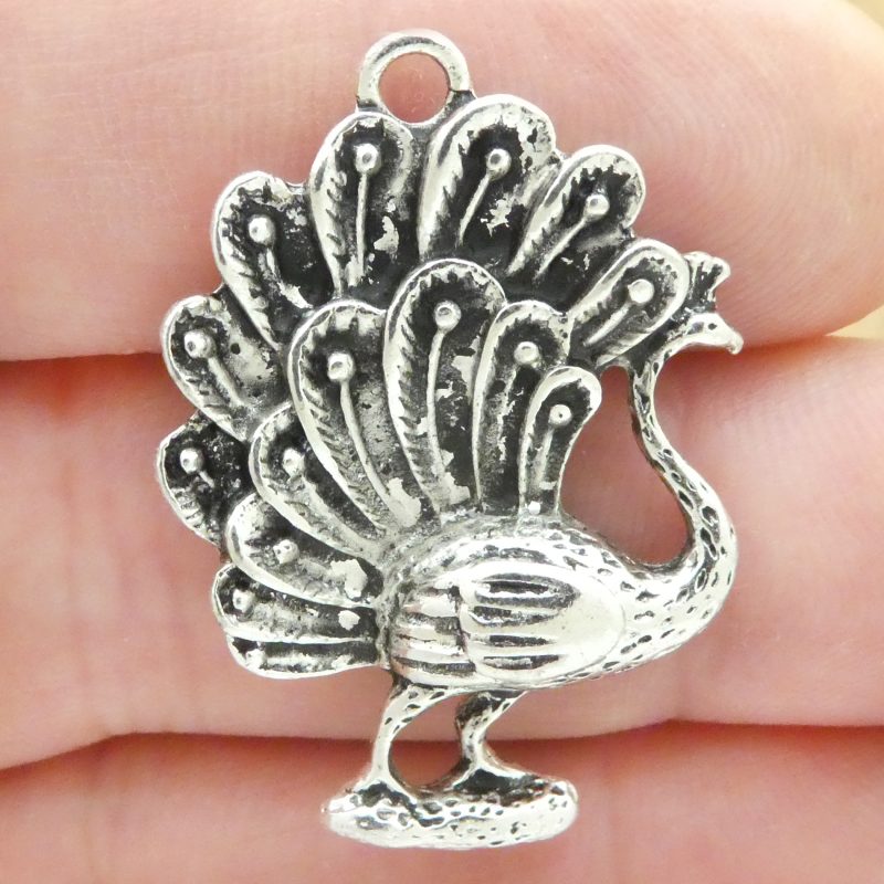 Peacock Charm