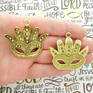Mardi Gras Mask Pendants Wholesale