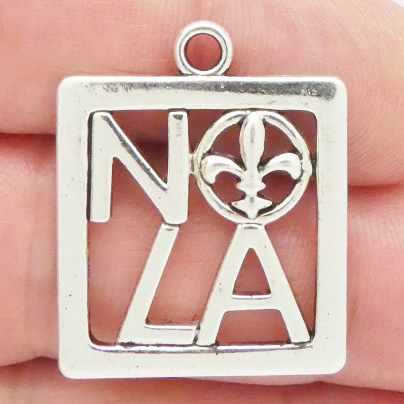 silver nola charms