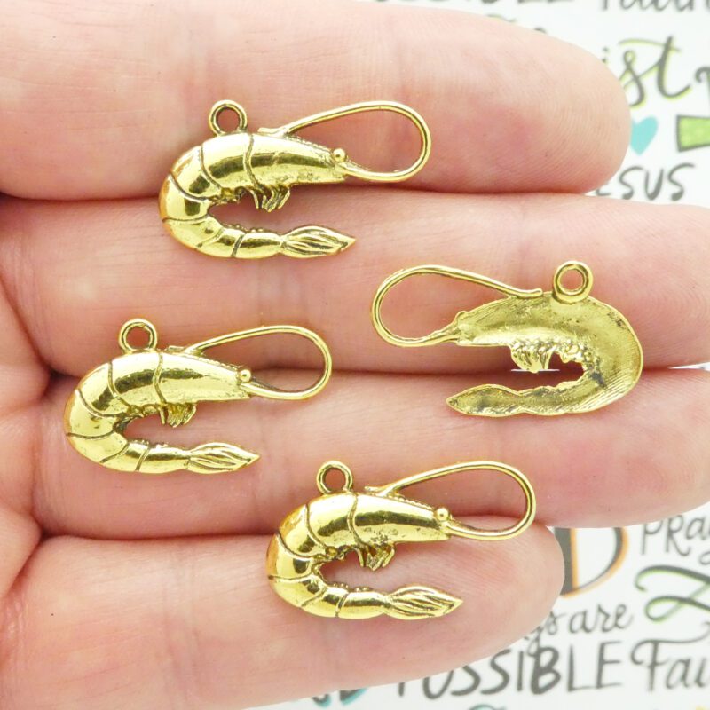 shrimp charms bulk
