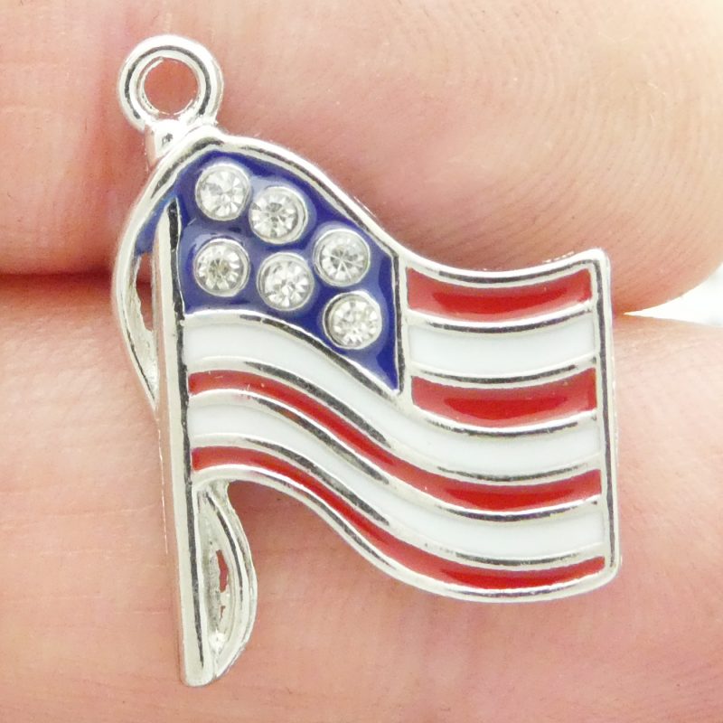 American flag charm