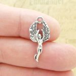 Silver Fairy Charm