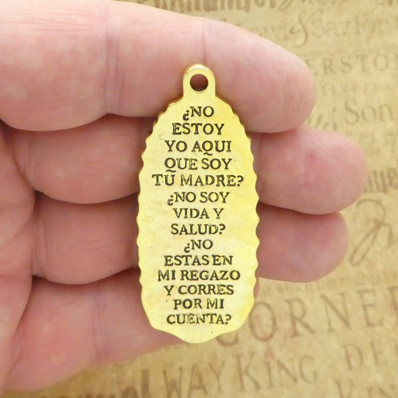 1 Gold Our Lady of Guadalupe Medal by TIJC SP1991 - Image 3