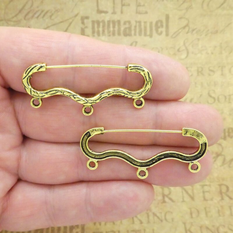 charm holder pins