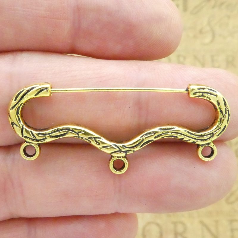 charm holder pins for jewelry making